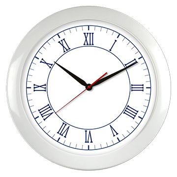 Настенные часы СН-550 (белый)