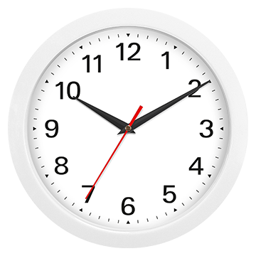 купить настенные часы сн-303 (белый) с логотипом