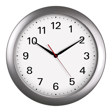 Настенные часы СН-553 (серебряный)