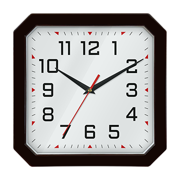 купить настенные часы сн-602 (коричневый) с логотипом