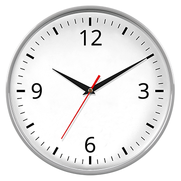 Настенные часы СН-507 (серый)